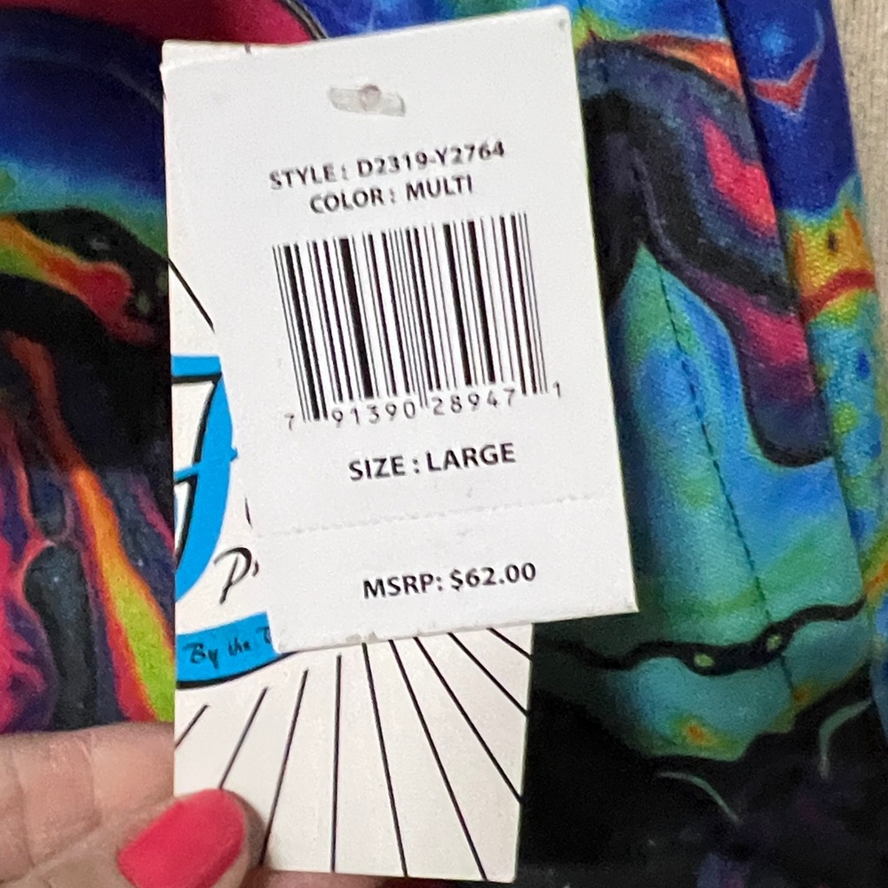 Fresh Prints of Bel-Air Colorful Abstract Joggers - Picture 4 of 5